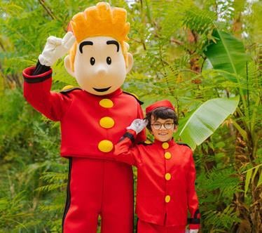 Voyage en groupe à Monteux au parc spirou provence