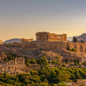 Voyage en groupe à Athènes, visite de l'Acropole